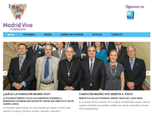 Tablet Screenshot of madridvivo.org